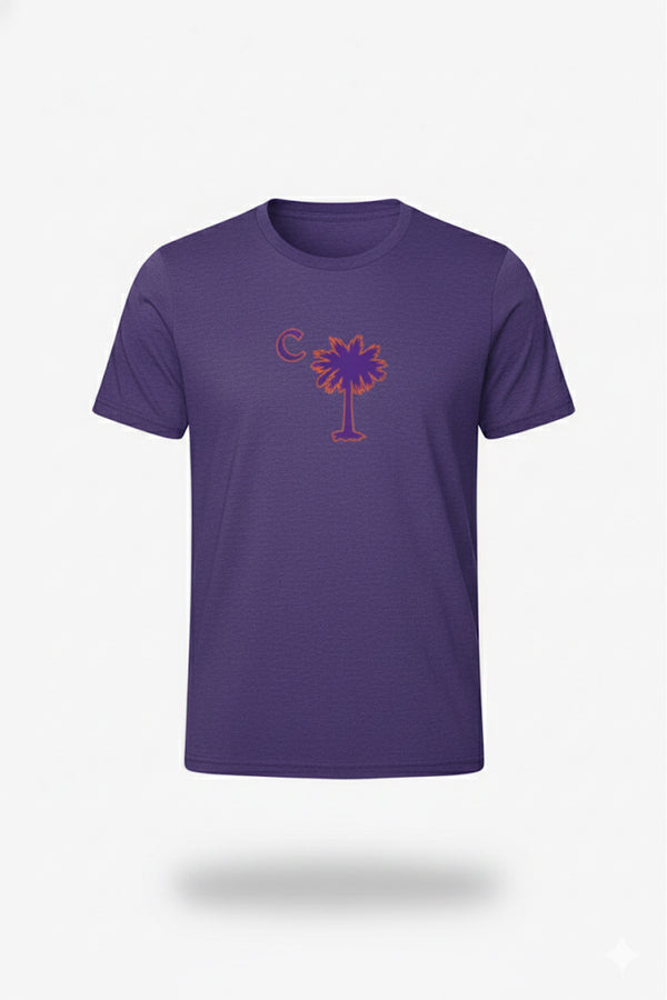 Purple Palmetto Tee
