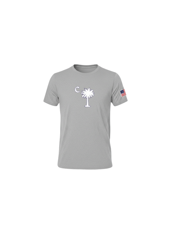 American Grey Palmetto Tee