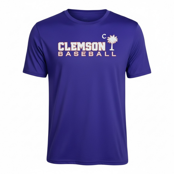 Purple Palmetto Performance Tee