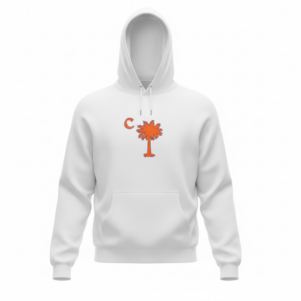 White Palmetto Hoodie
