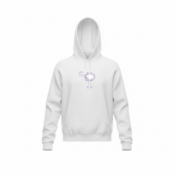 White Palmetto Hoodie