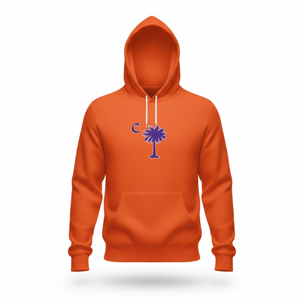 Orange Palmetto Hoodie