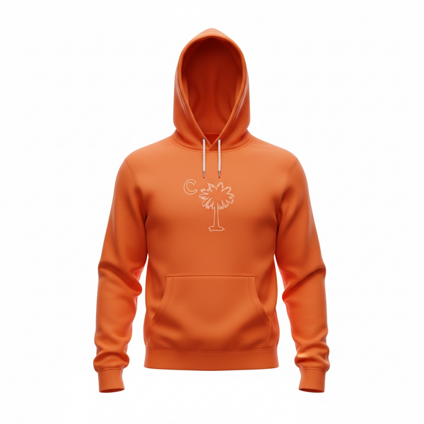 Orange Palmetto Hoodie