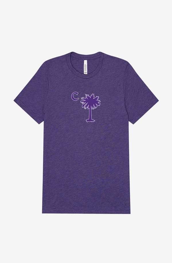 Purple Palmetto Tee