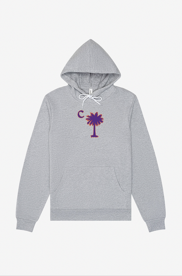 Grey Palmetto Fleece Hoodie