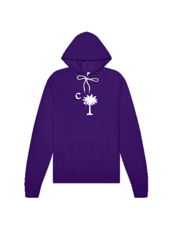 Purple Tiger Palmetto Hoodie