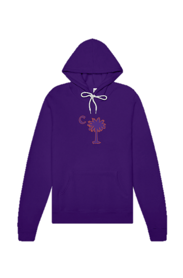 Purple Tiger Palmetto Hoodie