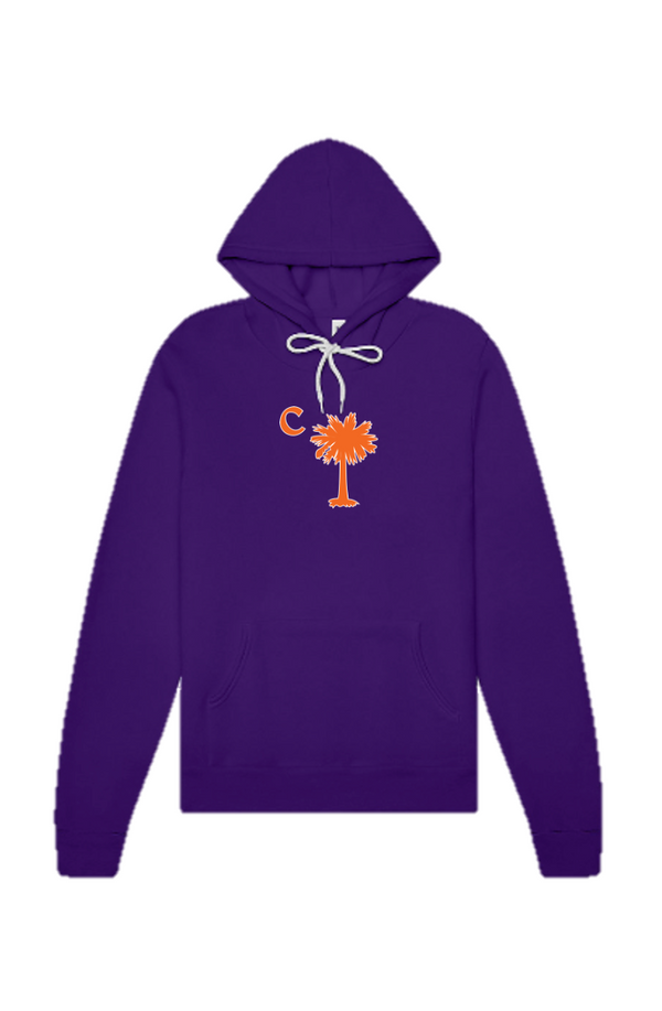 Purple Tiger Palmetto Hoodie