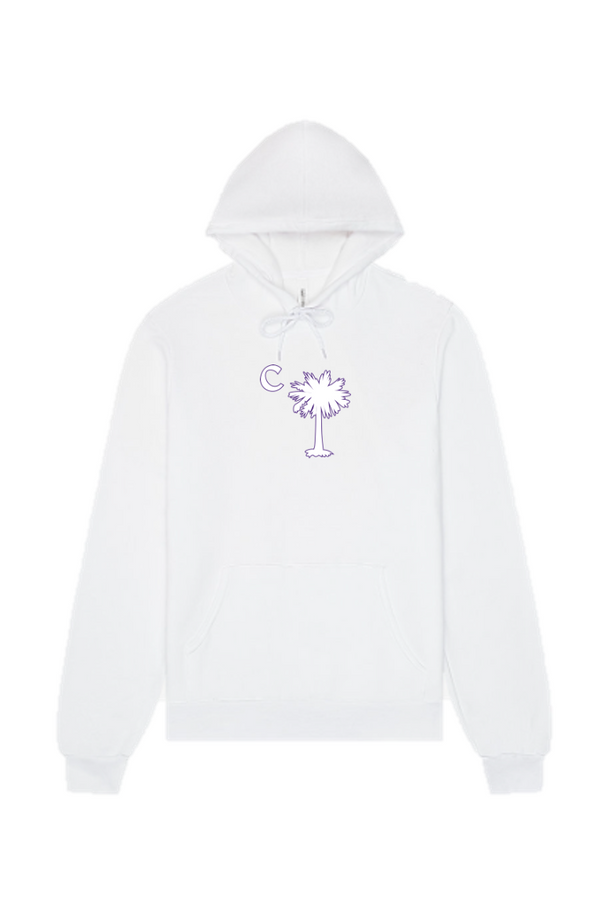 White Palmetto Hoodie