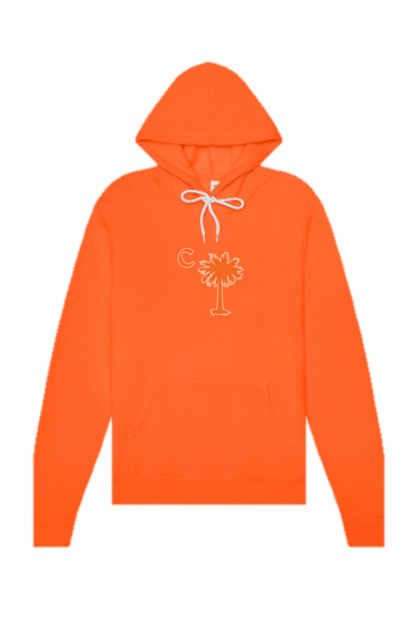 Orange Palmetto Hoodie