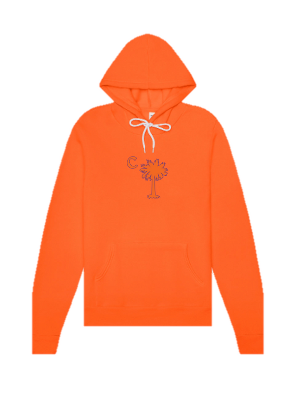 Orange Palmetto Hoodie