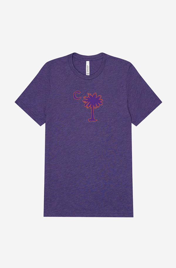 Purple Palmetto Tee