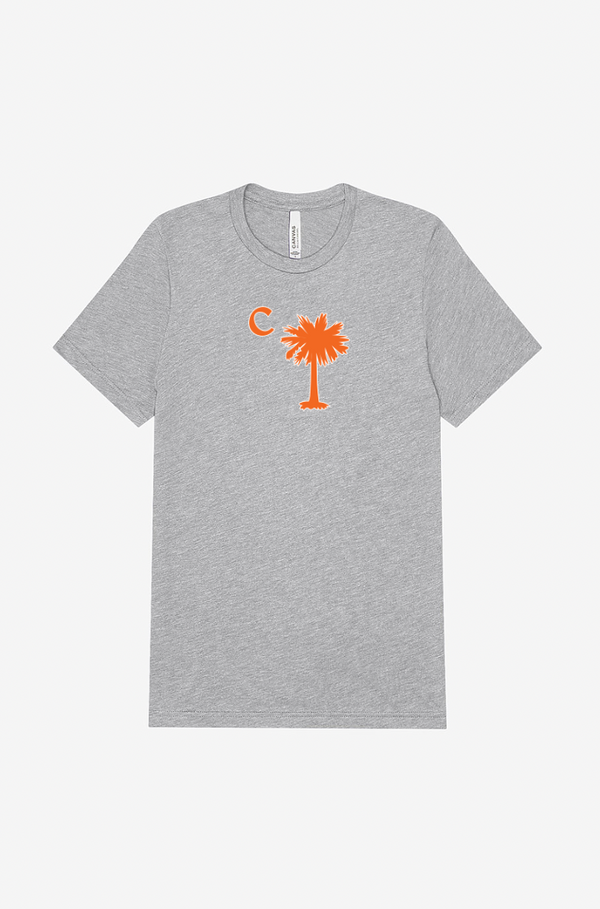 Grey Palmetto Tee