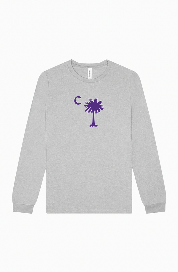 Grey Palmetto Classic Long Sleeve Tee