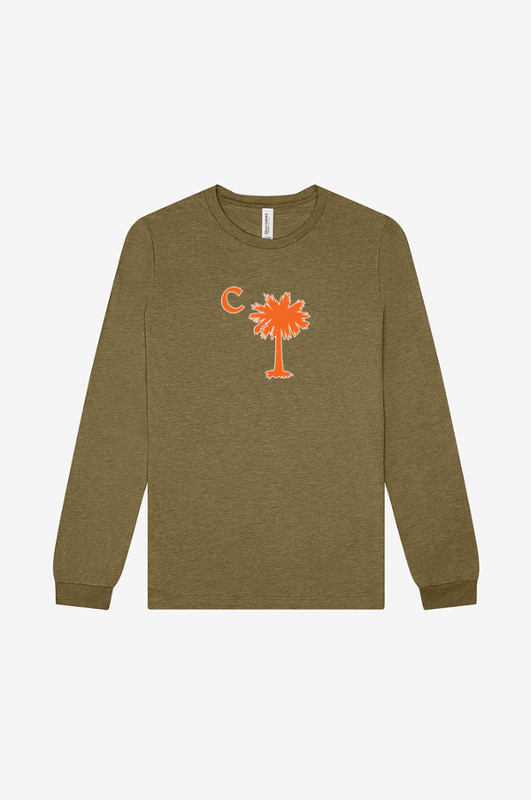 Olive Palmetto Classic Long Sleeve Tee