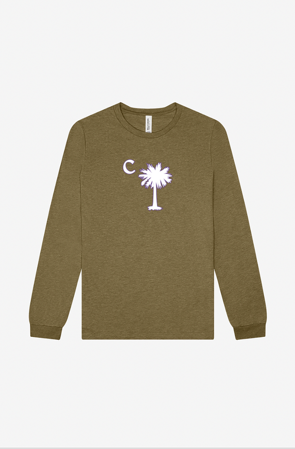 Olive Palmetto Classic Long Sleeve Tee