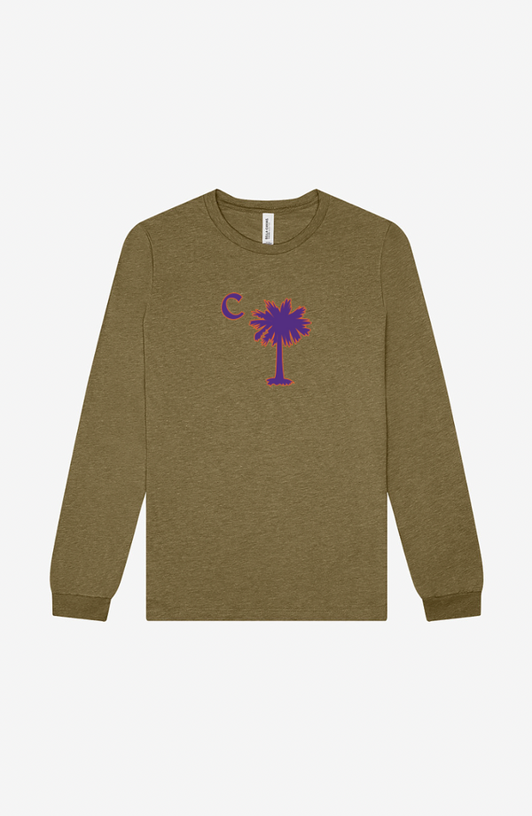 Olive Palmetto Classic Long Sleeve Tee