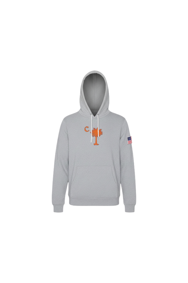 American Grey Palmetto Hoodie