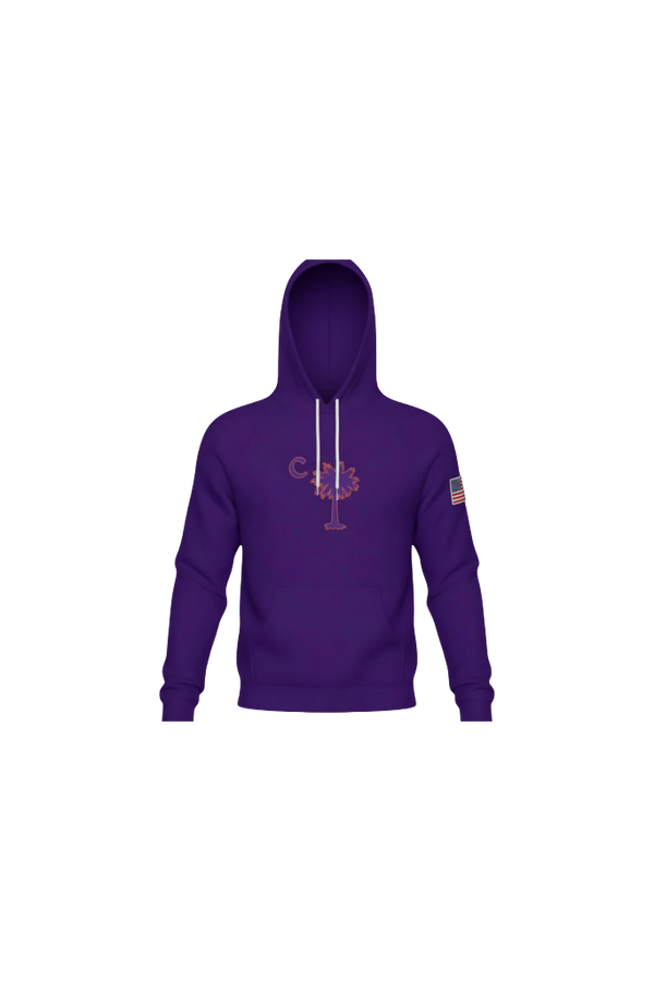 American Purple Palmetto Hoodie