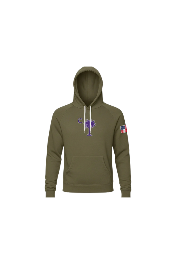 American Olive Palmetto Hoodie