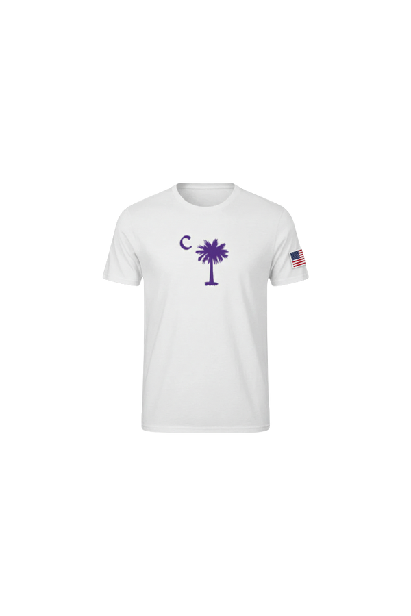 American White Palmetto Tee