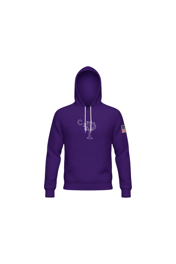 American Purple Palmetto Hoodie