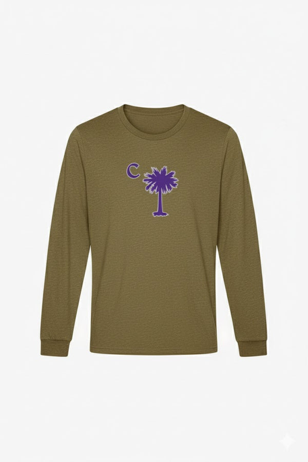 Olive Palmetto Classic Long Sleeve Tee