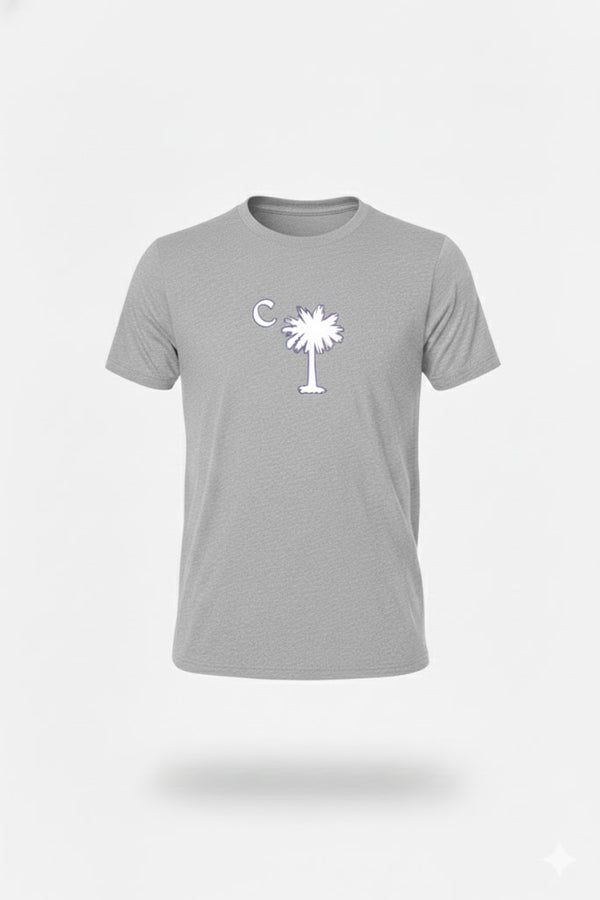 Grey Palmetto Tee