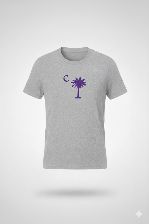 Grey Palmetto Tee