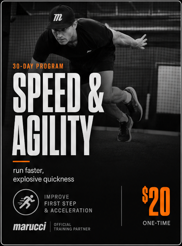 Speed & Agility Builder (30-Day) + 20% Marucci Store Discount - $20