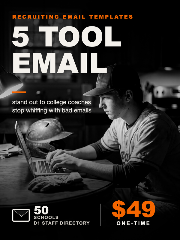 5 Tool Email — College Recruiting Email Templates
