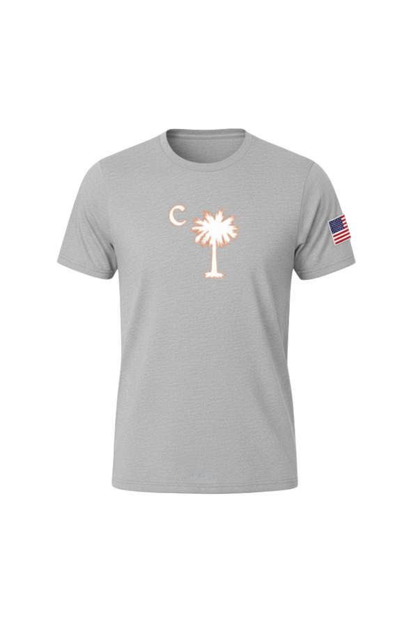 American Grey Palmetto Tee