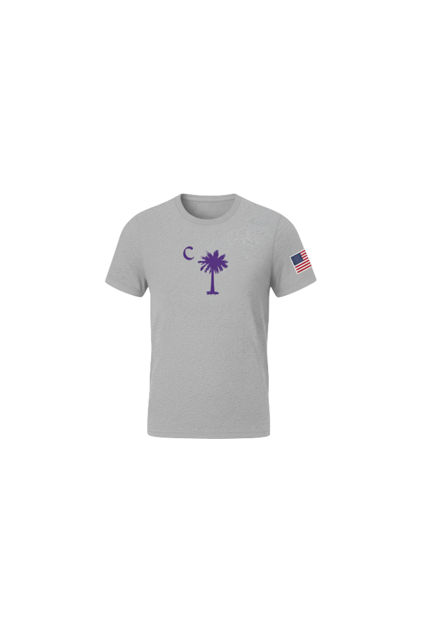 American Grey Palmetto Tee
