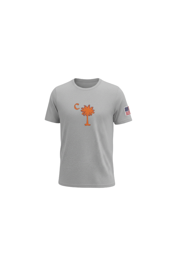 American Grey Palmetto Tee