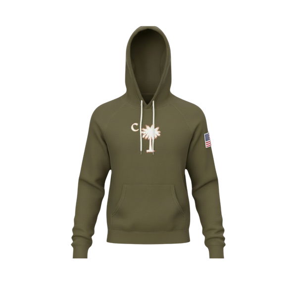 American Olive Palmetto Hoodie