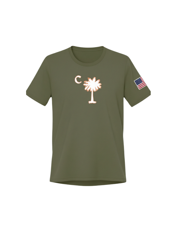 American Olive Palmetto Tee