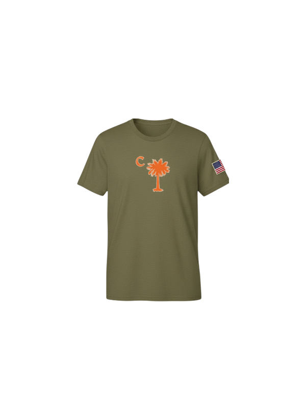 American Olive Palmetto Tee