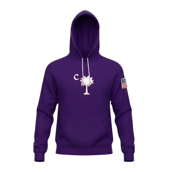 American Purple Palmetto Hoodie