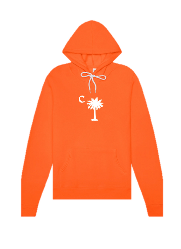Orange Palmetto Hoodie