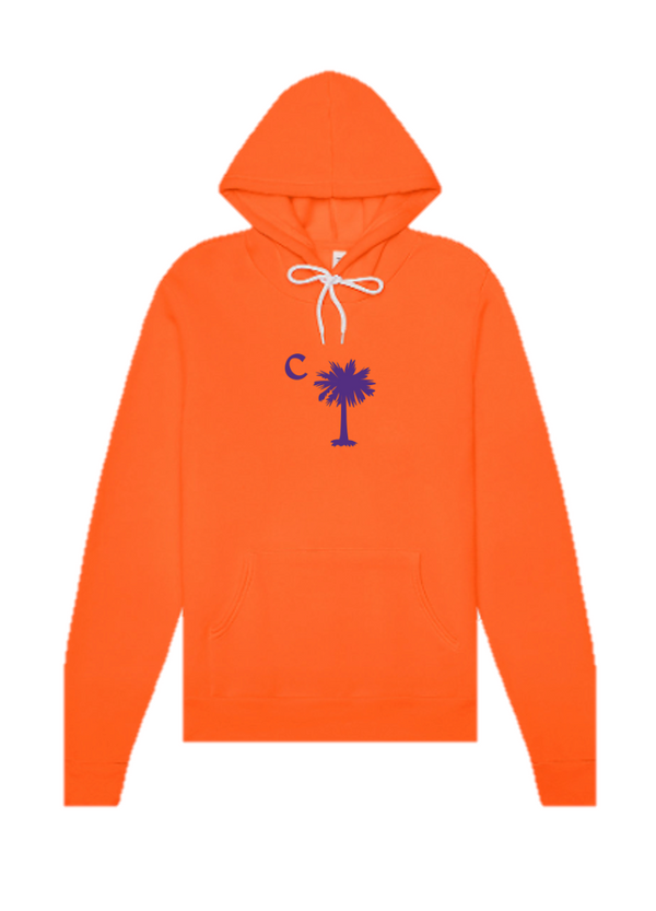 Orange Palmetto Hoodie