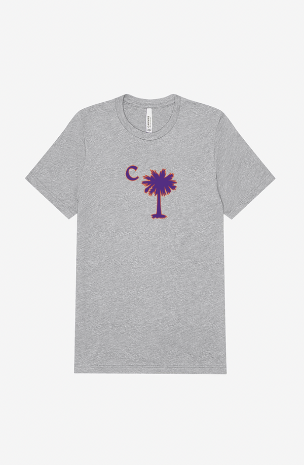 Grey Palmetto Tee