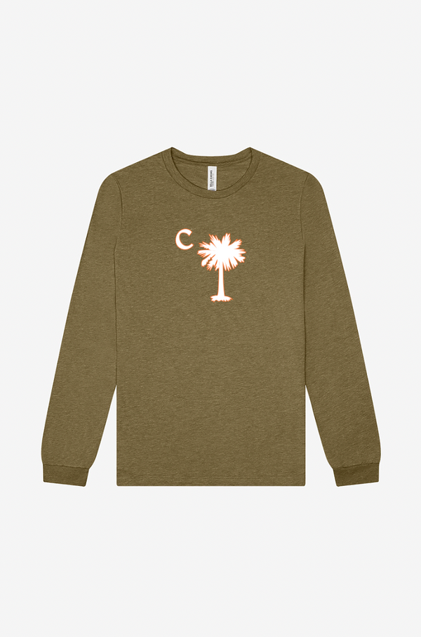 Olive Palmetto Classic Long Sleeve Tee