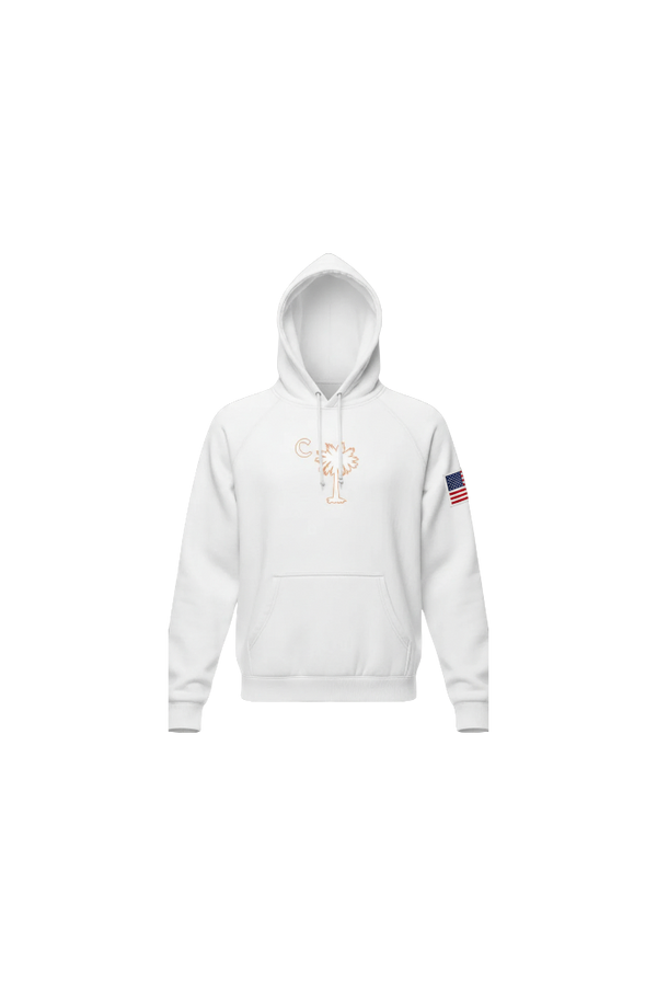 American White Palmetto Hoodie