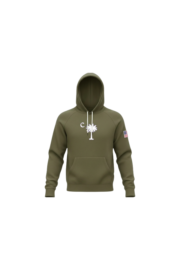 American Olive Palmetto Hoodie