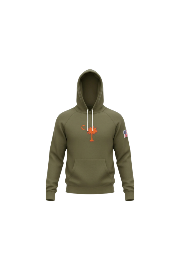 American Olive Palmetto Hoodie