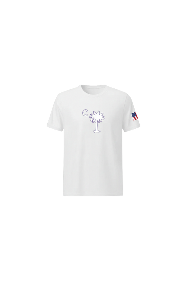 American White Palmetto Tee