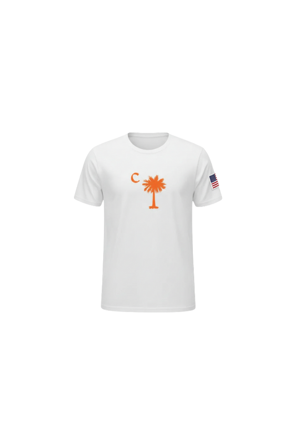 American White Palmetto Tee