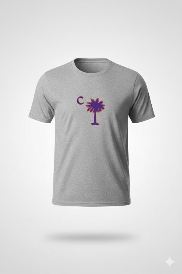 Grey Palmetto Tee