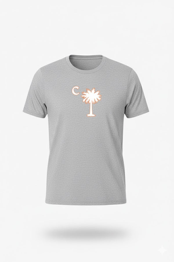 Grey Palmetto Tee