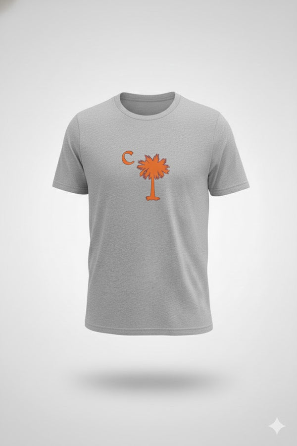 Grey Palmetto Tee